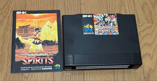 ※ソフト、説明書のみ※ SNK ネオジオ サムライスピリッツ NEOGEO