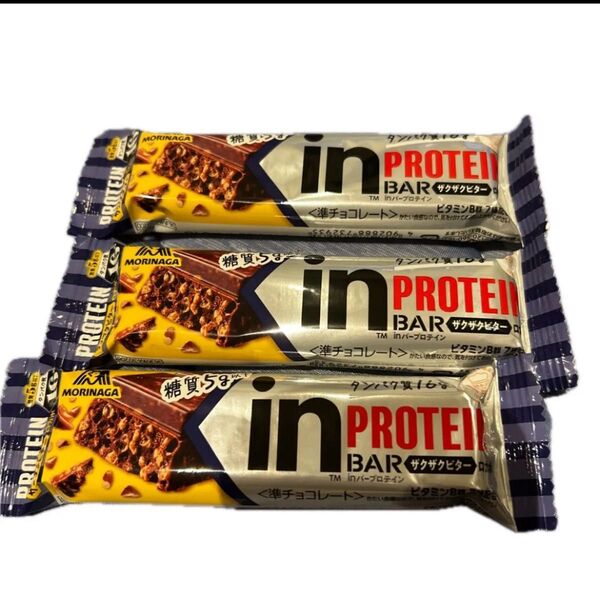 inバープロテイン ザクザクビター ザクザクチョコ プロテインバー