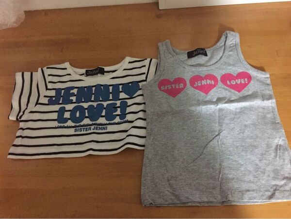 新品タグ付き sister Jenni タンクトップ&Tシャツセット size.100