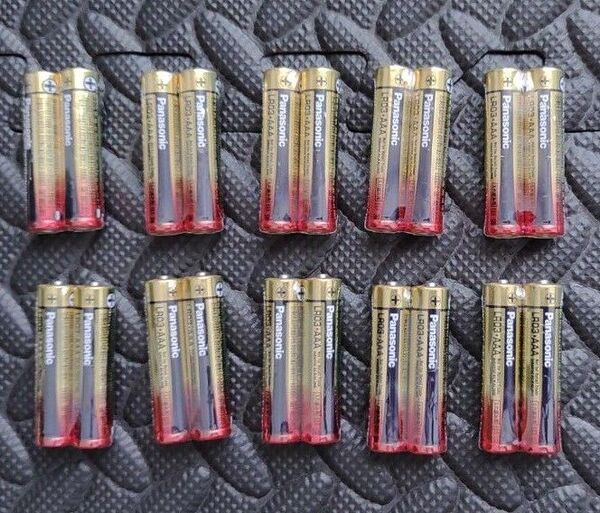 Panasonic 単4形アルカリ乾電池 20本 まとめ売り