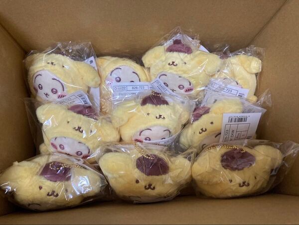 サンリオ ちいかわ マスコット うざき 10個セット ちいかわ×ポムポムプリン マスコットホルダー(うさぎ)