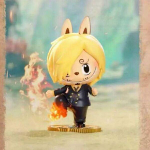 Labubu ワンピース サンジ ONE PIECE POPMART フィギュア