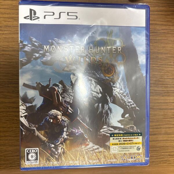 モンスターハンターワイルズ 限定特典プロダクトコード封入 PS5ソフト