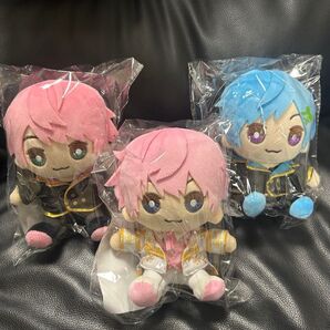 おすわりぬいぐるみ さとみくん てるとくん まひとくん