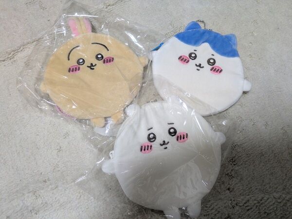 ちいかわくじ まんまるポーチ ちいかわ ハチワレ うさぎ