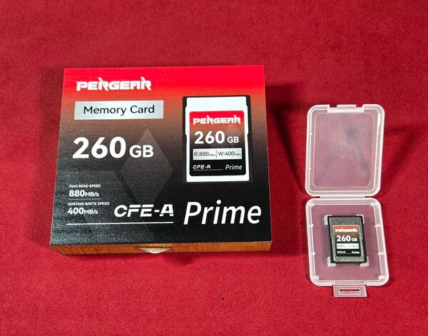 PERGEAR パーギア CFexpress Type A 260GB メモリーカード CF Express SONY