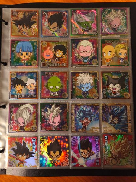 ドラゴンボールウエハース超1〜12 画像確認追加