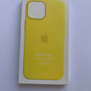 iPhone 13 mini シリコーンケース 純正 レモンゼスト