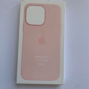 iPhone 13 Pro シリコーンケース チョークピンク