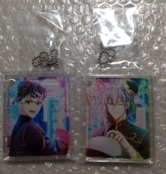 アイドリッシュセブン アイナナ アクリルキーホルダー 百 千 2点セット コロッタ カフェ Re:vale チャイナナ