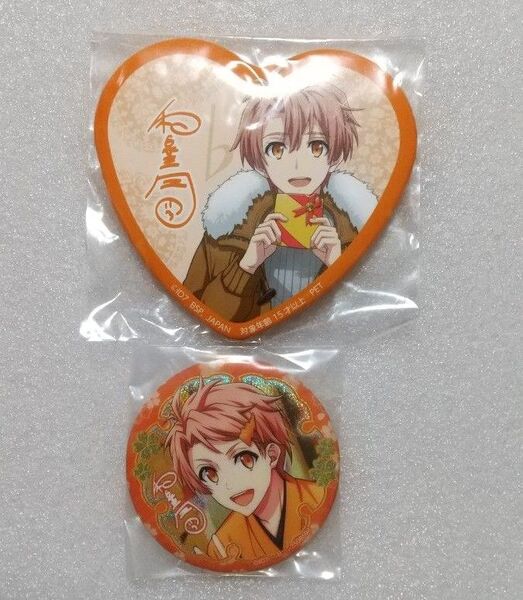 アイドリッシュセブン 和泉三月 缶バッジ セット ハート カプセル アイナナ
