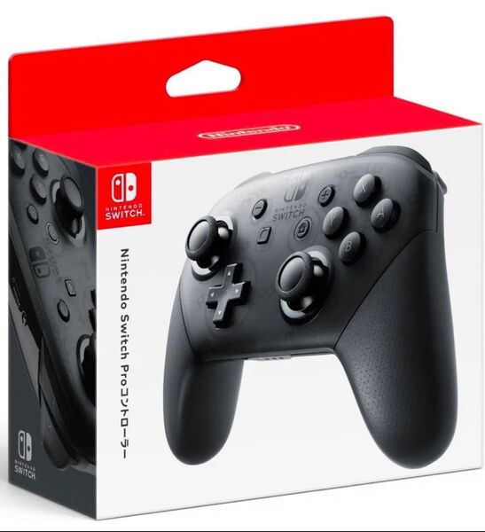 【新品・未開封】【任天堂】【純正品】Nintendo Switch Proコントローラー(箱潰さずそのままの状態で送ります)