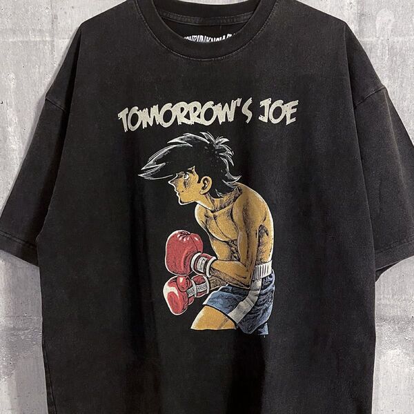 あしたのジョー 映画 アニメ Tシャツ メンズ レトロ ボクシング 矢吹丈