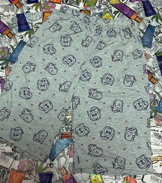 しまむら まめきちまめこ コラボ ルームウェア ハーフパンツ Lサイズ メロ タビ カテゴリ変更可能
