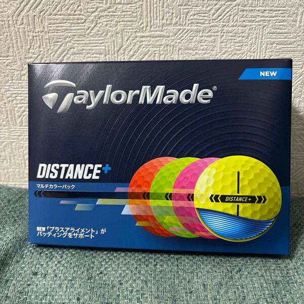 TaylorMade テーラーメイド ディスタンス+ マルチカラー 1ダース