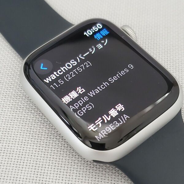 Apple Watch Series9 / 45mm / バッテリー100% / GPSモデル / シルバー