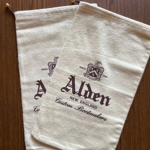 ALDEN シューズ袋 未使用 オールデン 巾着袋