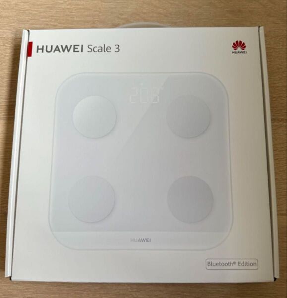 体重体組成計-HUAWEI Scale 3 Bluetooth Edition フロスティホワイト iOS&Android対応
