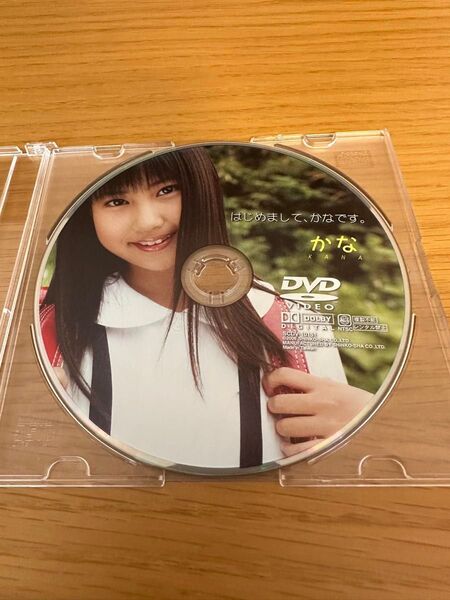 DVD◆超希少!廃盤!はじめまして、かなです。かな(安西かな) 心交社 アイドルイメージビデオ