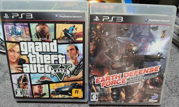 PS3 グランド・セフト・オートV EARTH DEFENSE FORCE: INSECT ARMAGEDDON