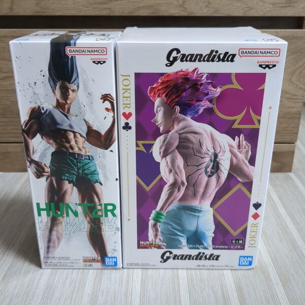 HUNTER×HUNTER フィグライフ! ゴン-ありったけのペン-フィギュア Grandista-ヒソカ- 2種セット