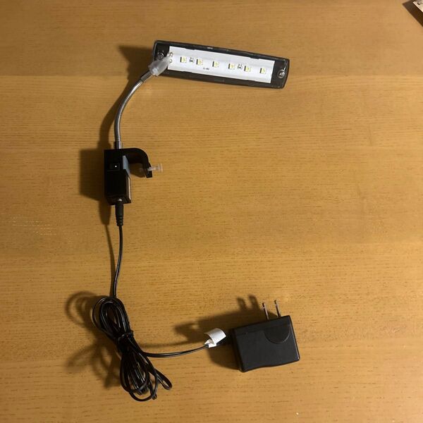 LEDクリップライト 6灯 フレキシブルアーム