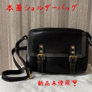 ALL clover レトロウエスタン 本革ショルダーバッグ(牛革)ブラック