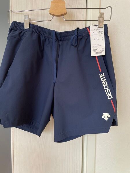 DESCENTE DX-B10473B ネイビー ハーフパンツ L軽量吸汗速乾 ショートパンツ