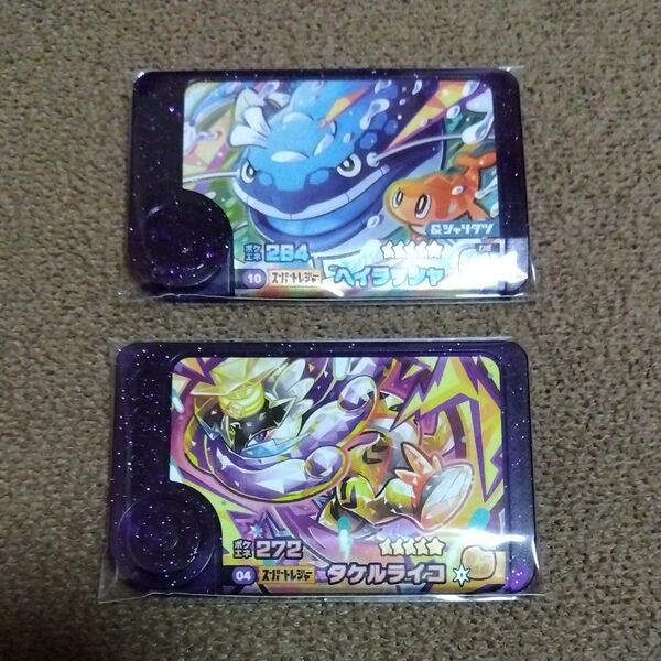 ポケモンフレンダ スーパートレジャー タケルライコ&ヘイラッシャ