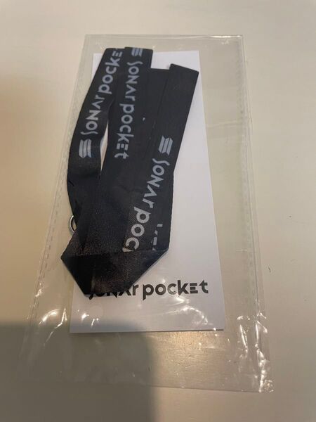 Sonar Pocket virsaカード 特典ストラップ ネックストラップ ソナーポケット
