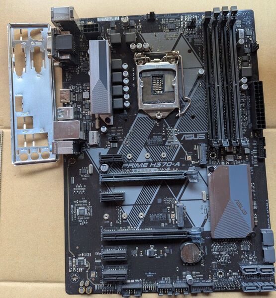 ASUS H370-A Prime 最新BIOS済 IOパネル有 LGA1151 ATXマザーボード 2
