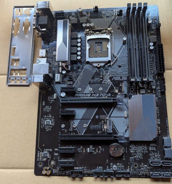 ASUS H370-A Prime 最新BIOS済 IOパネル有 LGA1151 ATXマザーボード