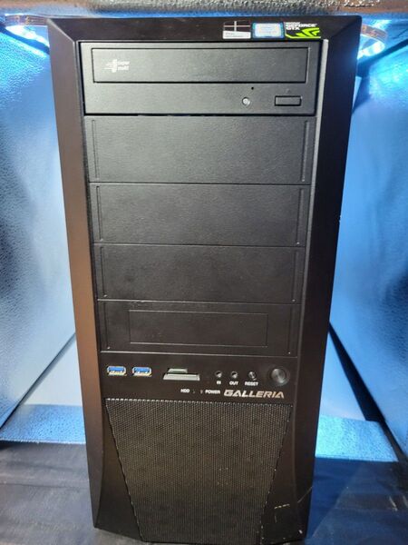 RTX3060並 ゲーミングPC Ryzen5 5500/16GB/GTX1070Ti/Type-C/新品SSD512GB