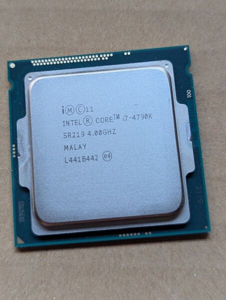 動作確認済 Intel Core i7 4790K CPU