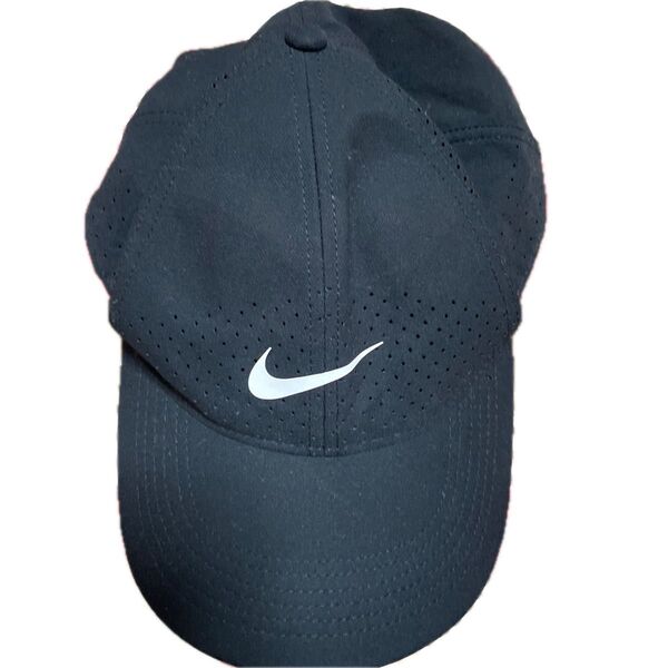 NIKE ナイキ キャップ 帽子 ブラック 黒 スポーツ メッシュ