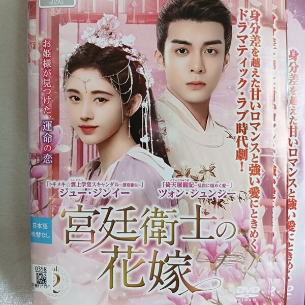 宮廷衛士の花嫁 DVD 中国ドラマ 全巻 ジュー・ジンイー ツォン・シュンシー ワン・ジュオチョン