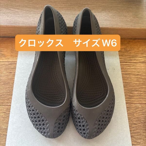 crocs クロックス フラットシューズ W6
