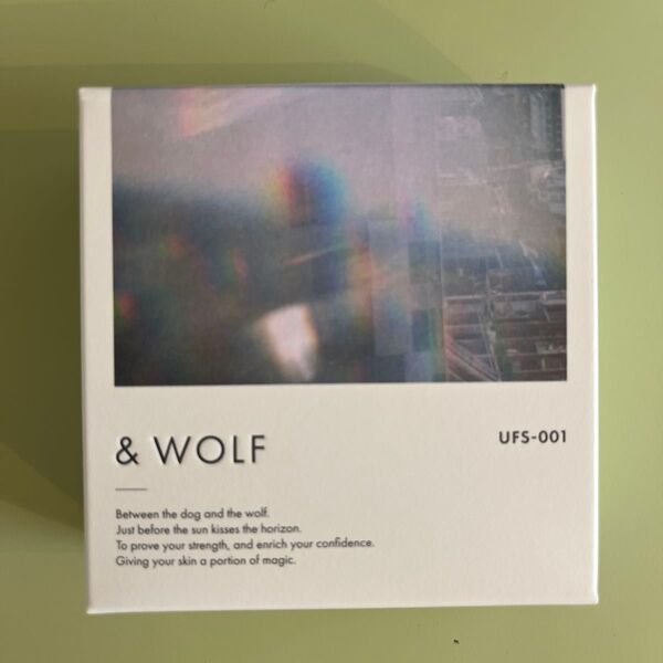 & WOLF UVセラムリキッドファンデーション UFS-001 warm pearl 17g (UVカット機能)