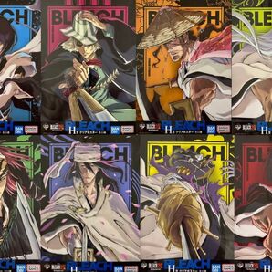 ☆BLEACH☆ブリーチ☆一番くじ☆クリアポスター☆8枚セット☆