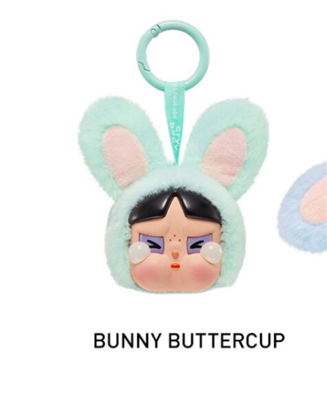 POPMART CRYBABY×パワーパフガールズ シリーズ パワパフ bunny buttercup バターカップ