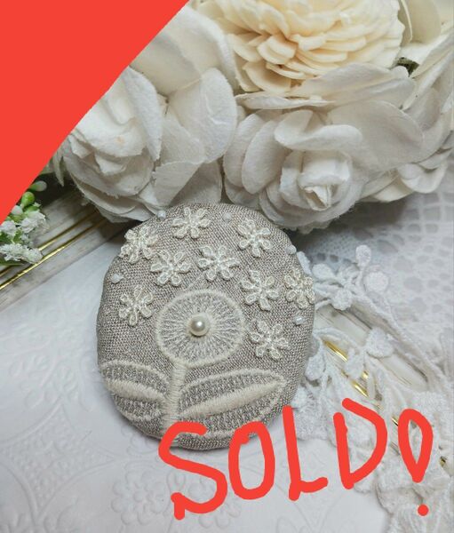 ☆ハンドメイド☆ミナペルホネン※ブローチ