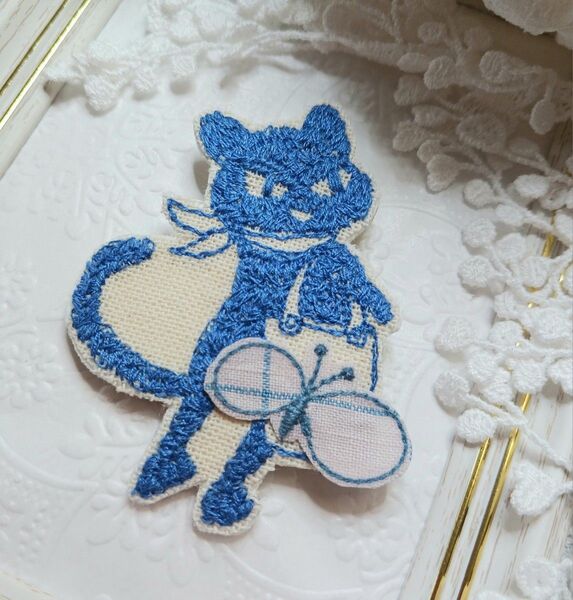 ☆ハンドメイド☆ミナペルホネン&pjc※2wayブローチ、バッグチャーム