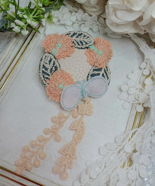 ☆ハンドメイド☆ミナペルホネン※ブローチ&コサージュ