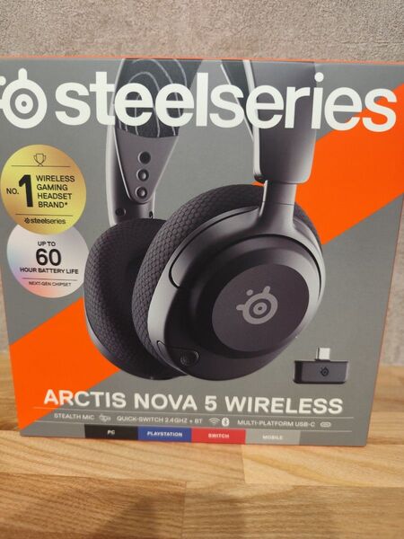 SteelSeries Arctis Nova 5 Wireless ゲーミングヘッドセット