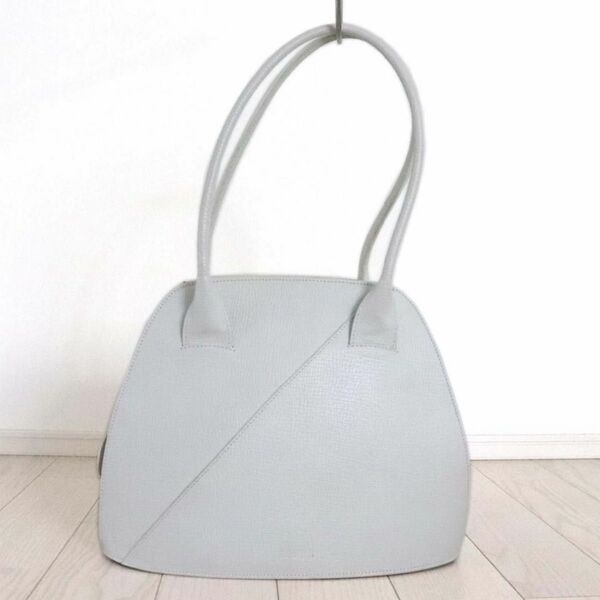 LOEWE ロエベ ロゴ型押し レザー ショルダー バッグ ヴィンテージ品