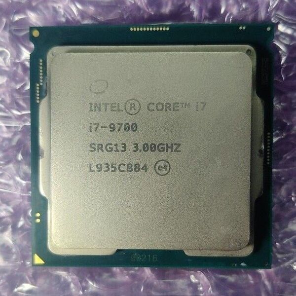 CPU Intel Core i7-9700 【ジャンク品】
