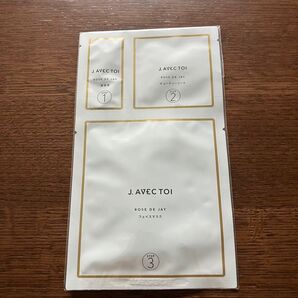 J.AVEC TOI ジェイアベックトワ トリートメントマスク ローズドジェイ フェイスマスク3ステップ 1枚