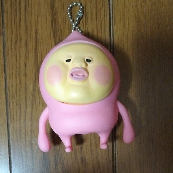 こびとづかん カクレモモジリ シリコンマスコット キーホルダー