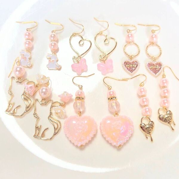 ハンドメイドピアスまとめ売り