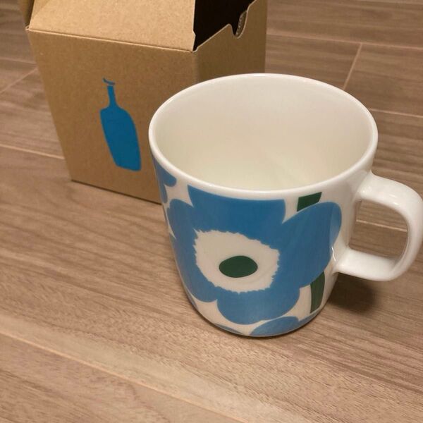 MARIMEKKO BLUE BOTTLE COFFEE ウニッコマグ ブルーボトルコーヒー マリメッコ コラボ 400ml限定